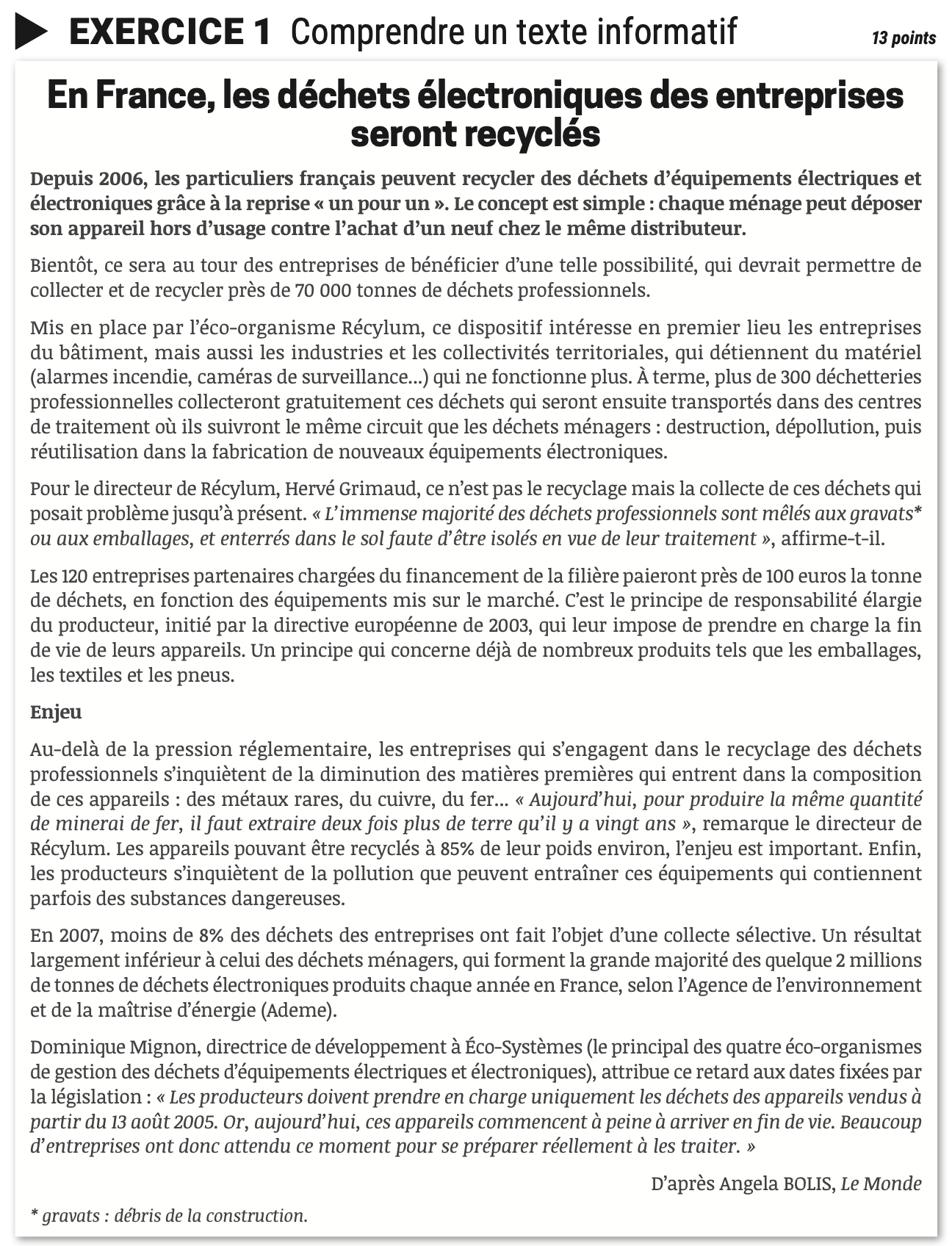 Texte informatif